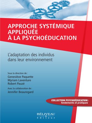 cover image of Approche systémique appliquée à la psychoéducation